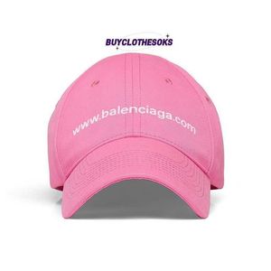 Ny designer kepsar baseball cap bomull sol hatt hög kvalitet hip hop classic lyxblnciaga rosa kvinnors anka tunga hatt wl wp2t