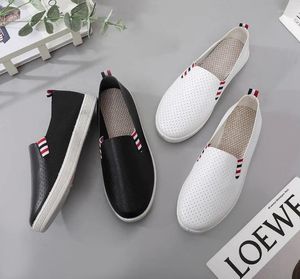 Casual Shoes Maogu Espadrilles Ladies Women's Spring Sneakers Women White Flats Mesh 2024 Woman Loafers Leather Comfortable Shoe