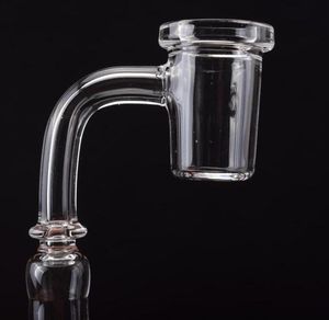 Quartz Banger 2in1 Quartz Nail 10mm 14mm 18mm Femalemale Clear Joint Dab Rig Carb Cap Rökning Tillbehör4408097