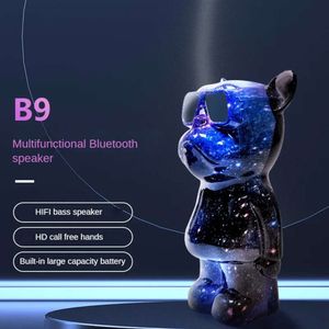 B9 Painted Dog Bluetooth Art Art Cool Mini Desktop Dekoracja Prezenta