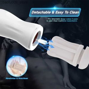 Other Health Beauty Items Male automatic masturbator enema anal fist vaginal masturbator oral machine for male adults with plug home Q240426