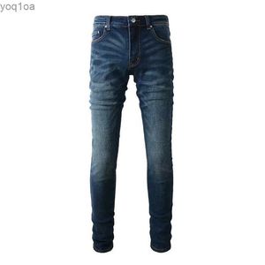 Men's Jeans A6601 2024 Mens High Quality Classic Ted Brand Jeans Mens Ultra Thin Street Casual Mens WearL2404