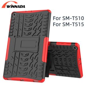 Case de caixa para Samsung Galaxy Tab A 10,1 polegadas 2019 Case não tóxico Kids Safe Hovery Duty Tampa para SM T510 T515