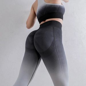 Women's Leggings Women High Waist Yoga Pants Sports Running Sportswear Stretchy Fitness Seamless Athletic Gym Trainning Joggings