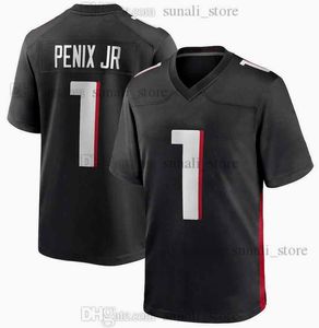 2024 Utkast till Pick No.8 Football Michael Penix Jr. Jerseys Ruke Orhorhoro Bralen Trice Brandon Dorlus JD Bertrand Jase McClellan Zion Logue Black Red White Stitched