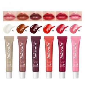 lip balm butter lipgloss tube package cherry pink color Moisturizer Nutritious glossy plumping dry cracked lips care tinted makeup