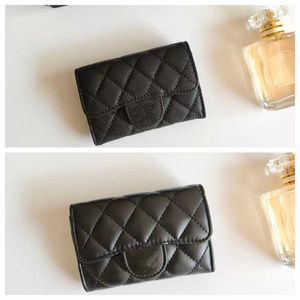 Geldbörse Kredit Mini Designer Leder Brieftaschen Münzbrieftaschenkarte Kaviar Kaviar Skinny Reißverschlussbeutel Damen mit Ausweishalter Münzen Taschen Geldtasche Handtasche