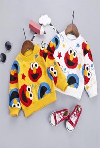 أزياء الطفل Pullover Autumn Cartoon Pattern Boys Sweatshirts Newborn Soft Top Spring Hoodies for 9m4t Toddler Outerwear Cloth LJ3762453
