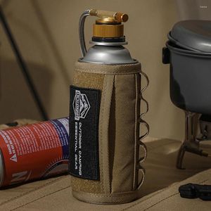 Storage Bags Fuel Cylinder Sleeve Portable Mini Gas Protector Cover Polyester Anti-collision Bag Picnic Camping Equipment