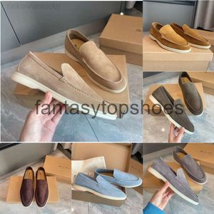 Loro Piano Lp Walk Design Italy Shoes Summer Sumpere Loafers Shoes Men Men Dist Shited Slack Rouging Slip-On Comfort Платье Casual Walking Eu36-46