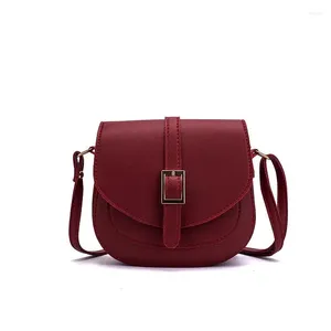 Bag Fashion Saddle Women's Single Shoulder Trend Casual PU Material