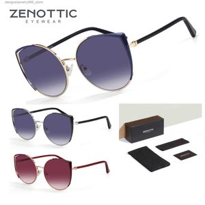 Солнцезащитные очки Zenottic Design 2024 Cat Eye Sunglasses Women Mash