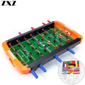Tabelas crianças crianças Tabel Football Machine Desk Toys Soccer Toys Outdoor Camping Tools Tools Entertainment Mini Table Game 6/8 Chots Gifts