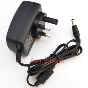 50pcs AC 100V-240V Адаптер преобразователя DC 12V 2A / 24V 1A / 5V 3A / 15V 2A Power Supply Charge UK Plug New + Free Express Shipping