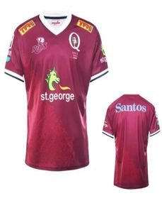 QLD Reds Home Jersey 2022 Rugby Jersey National Australia Queensland Jerseys International League Shirt S5XL1931194