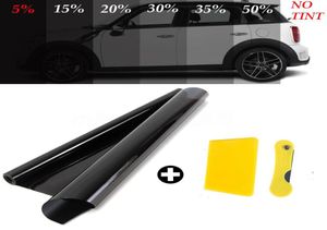 Yentl 3MX50CM VLT CAR Auto Home Glass Window Tint Tinting Film Roll med Scraper för bilens fönster House Commercial Solar PR2968944