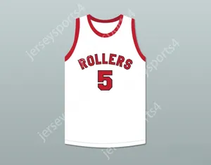 Anpassad Nay Mens Youth/Kids Kenny Sailors 5 Providence Steamrollers White Basketball Jersey 4 Top Stitched S-6XL