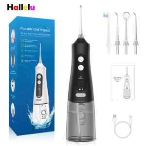 Irrigador Irrigador oral dentes dentários portáteis limpador de água de água de água de branco pick pick USB 350ml Big tank Boca de boca Ferramenta poderosa ferramenta