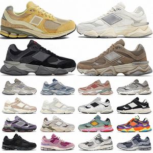 Yeni Tasarımcı 9060 Koşu Ayakkabıları Erkek Kadınlar 9060'lar Tuğlalar Ahşap Deniz Tuzlu Mushroom Yağmur Dengesi 9 6 2002R Paket Phantom 550 9 6 Mens Trainers Sneakers Shoe 57NJ#