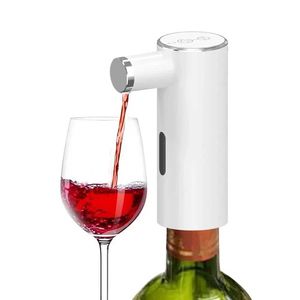 Bar Tools Electric Wine Air Distributor Decanter Intelligent Wine Separator Distributör Fast Sober Distributör USB Laddar Automatisk vinmatare 240426