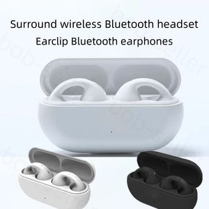Ohrhörer Ambies Earclip Bluetooth Ohrhörer Knochenleitung Wireless Kopfhörer -Surround -Wireless Headset Sport offener Kopfhörer für iPhone 15 Samsung S24 Xiaomi