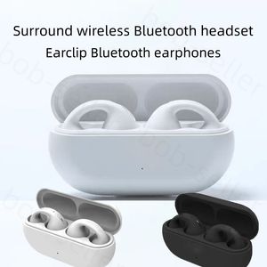 イヤホンのアンビーエアクリップBluetoothイヤホン骨伝導ワイヤレスヘッドフォンサラウンドワイヤレスヘッドセットスポーツオープンヘッドフォン用iPhone 15 Samsung S24 Xiaomi