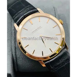 Piquet Luxury Fashion Audemar Apsf Royals Oaks Wristwatch AudemarrsP New 41mm 18k Rose Gold Automatic Mechanical Men's Watch Waterproof Designer High Quality