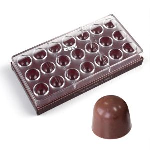 Formy Alicake Polykarbona Forma czekoladowa 0,94 cala 8 g/kawałki kula kształt cukierka bonbons cukierka piekarnia piekarnia pleśń ciasta