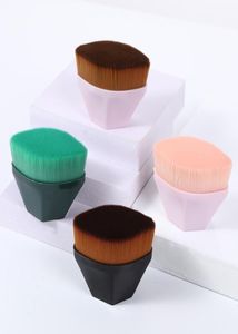 1st Ny ankomstfundament Borstcream Makeup Borstes Loose Powder Brush Flat Kit Pincel Maquiagem No 55 Make Up Brushes9491678