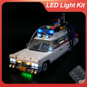 Blocks LED -Lichtkit für CAR 10274 Ghostbusters Ecto1 -Bausteine (nur LED eingeleitet)