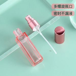 Ny 2024 10 ml 20 ml tom parfymsprayflaskor Mini Glass Spray Atomizer Portable Travel Cosmetic Storage Bottle Sub-Bottling Prov Vialfor