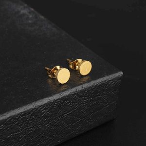 Love earring unisex Trendy earrings with glossy gold-plated for high-end and minimalist mens with cart original earrings