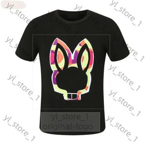 Psyco Bunny Shirts Rabbits 캐주얼 티셔츠 남성 여성 New Design Multi Style 남자 셔츠 패션 심리적 토끼 Tshirt 부부 짧은 슬리브 3953