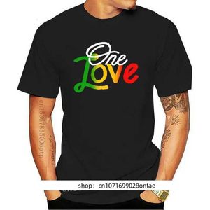 Damskie dresy dla kobiet nowi mężczyźni T Shirt One Love Heart Rasta Reggae Roots Clothing T Shirt Peace Tee T-shirt 240424