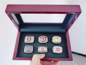 2002 2008 2009 2014 2015 2017 Estado de Ohio Buckeyes Seleção Nacional S Ring Set Sovenir Men Fan Grow Drop Shippin4070792