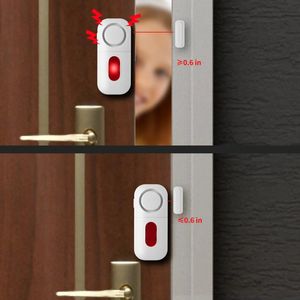 new 2024 Door Window Sensor Wireless Burglar 130bp Alarm Magnetic Home Longer System Entry Burglar Security Battery Device Safety Homefor