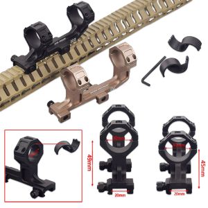 Tillbehör Super Percision Geissele Scope Mount 25.4/30mm Ring Tactical Rifle AR15 High Profile 20mm Rail med ROF45/90 RMR Raiser Mount