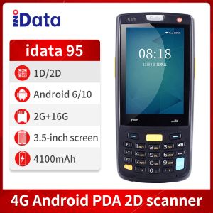 Zubehör IDATA 95 Datensammler Android 6.0 WiFi Bluetooth 8G GPS -Barcode -Scanner PDA Handheld Terminal