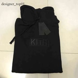 2024 Nya Kith Fashion Embroidery Hoodies Fashion Designer Sweat Shirts Men Women Box Hooded Top Quality Outdoors Sweatshirt Men and Women Black Kith Hoodie 8590