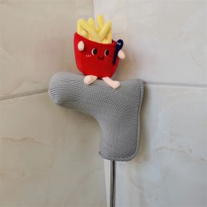 Clubs French fries golf putter magnetic head cover knit & plush handmade golf putter headcover drop shipping