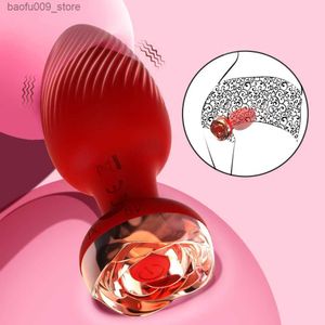 Outros itens de beleza de saúde Anus produtos eróticos plug plug anal derramar femme suprimentos adultos de gadgets sexy para dois grandes vibradoras xxl lésbica e gay q240426