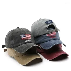 Caps de bola Cap personalidade Hipster Homens Lavar letras velhas Baseado Baseball Mulheres ao ar livre viagens Sun Protection Shade