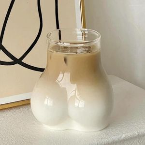 Tumblers 450ml Cute Body Ass BuS Glasses Coffee Milk Mug Beer Juice Wine Tea Whiskey Drinking Cup High Grade Party Funny Sex