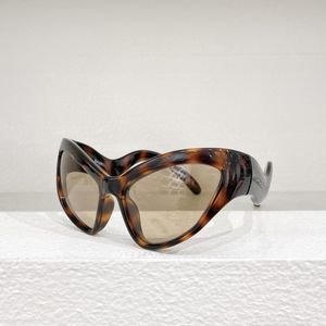 Женские солнцезащитные очки ацетатный дизайнерский бренд 0319 Странные панк -стиль Goth Style Personality Hip Hop Rock Uv400 Роскош