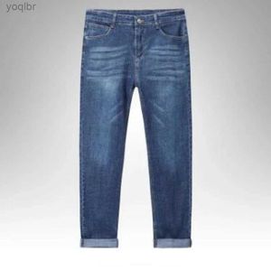 Мужские джинсы растягиваются осень/зимние джинсы мужские брюки и универсальные штаны