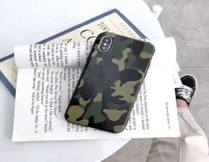 Cool Army Camouflage Telefono Case per iPhone 12 Mini Pro Max 11 Pro xs XS XR 8 7 Plus Fashion Army Green Silicone Soft TPU 3619496