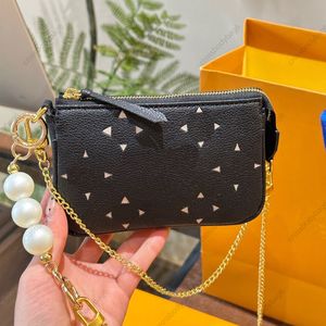 Bolsa de grife mulheres bolsas de ombro crossbody para mulheres carteira de cadeia Lady Easy Pouch na alça de alça