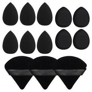 Puff 13 PSC Beauty Puff Set Large Beauty Blending Blender Spong 3 corners velvet puff Finger Puff Makeup Foundation makeup tool