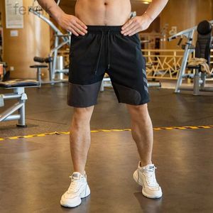 Men's Shorts 2023 Summer Men Sports Shorts Quick Drying Basketball Short Elastic Waist Running Fitness Sweatpants Male Shorts Gym Clothing d240426