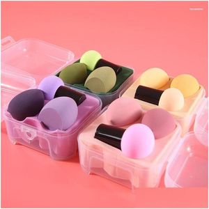 Sponges, Applicators & Cotton Makeup Sponges 4Pcs Blender Beauty Egg Set Gourd Water Drop Mushroom Puff Cushion Cosmestic Sponge Tool Ot9Mu